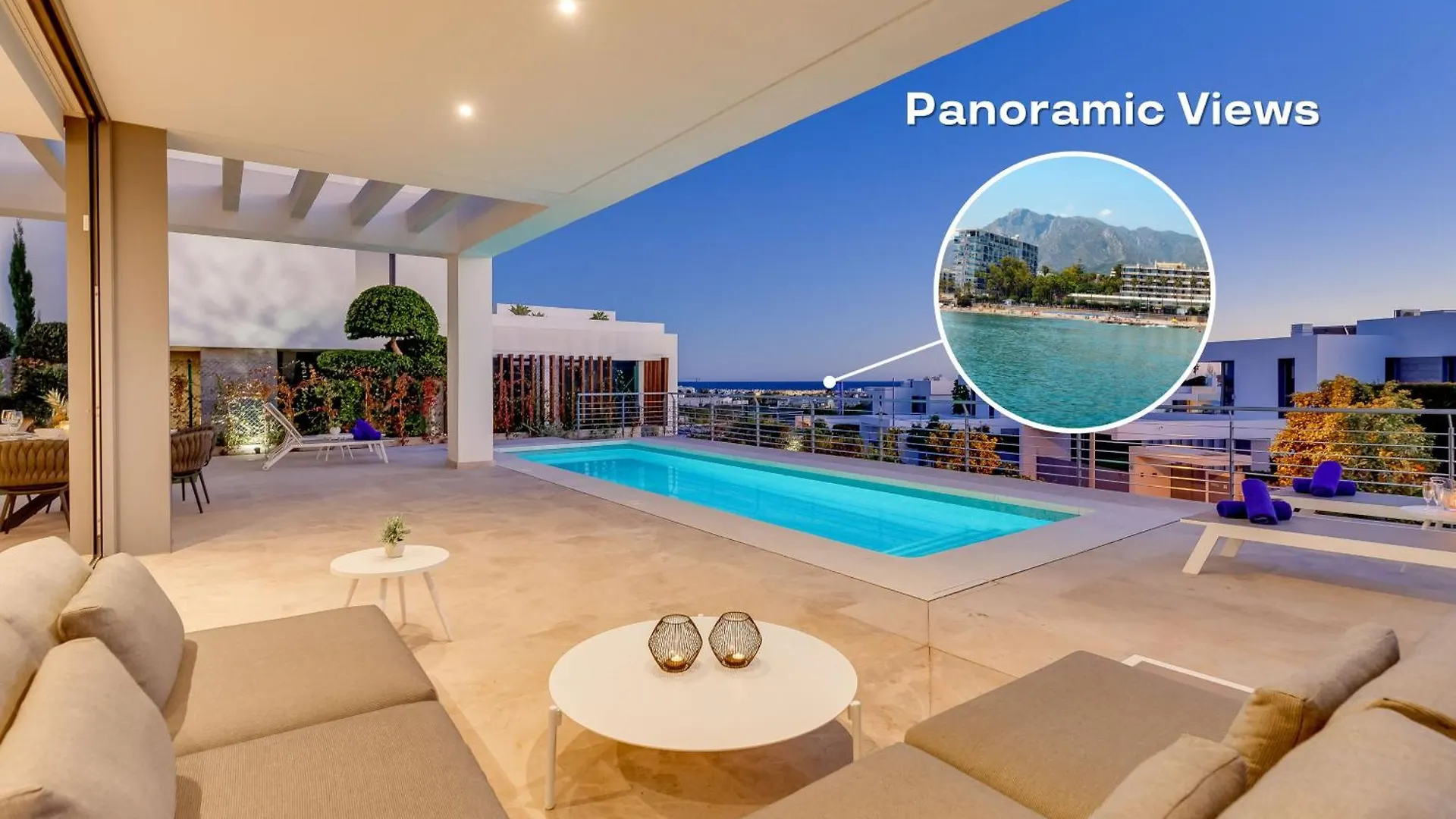 Vacation Marbella I Villa Schumacher, New Built, Sea View, Luxury, Private Pool Estepona Spanien